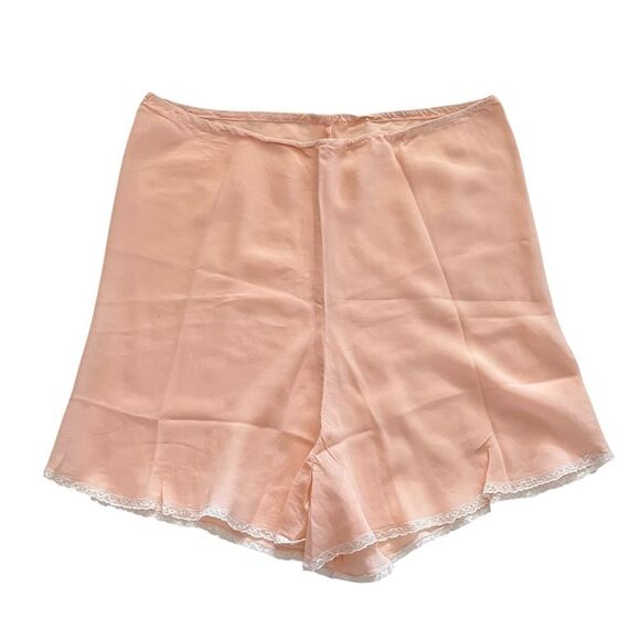 Vintage 1930’s/40’s Light Peach Lingerie Tap Pants - Picture 1 of 8